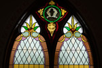 Symbol of Omega Southeast Nave Window 1.4