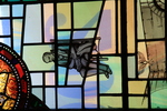 Detail, William Wordsworth, from The Ecclesiastical Sonnets or Eleanor Crosydale Jared Memorial Window by Christopher Wallis and Geri Binks
