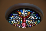 Cymbals Window or R.W. Packer Memorial Window by Christopher Wallis