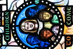 Detail, Children, from the Laurie Chess-Coumans Memorial Windows by Christopher Wallis