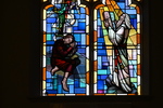 E. Jones Memorial Windows or Jacob’s Dream and Moses Receiving the Ten Commandments by Christopher Wallis