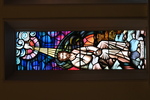 View 2, Tempted by Satan and Baptized by John or the Edwards and Hueston Memorial Windows by Christopher Wallis