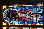 Detail, The Crucifixion or M. Hiscocks Memorial Window by Christopher Wallis