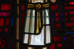 Detail, Torso of Shepherd from The Good Shepherd Window or Foreman Memorial Window by Christopher Wallis