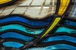 Detail, Fish from In the Beginning Window or Bartram Memorial Window by Christopher Wallis