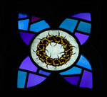 Detail, Crown of Thorns from The Birth, The Passion, and the Victory of Christ or James Memorial Windows by Christopher Wallis
