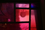 Detail 2, Signature from Parish Window or Millen Memorial Window by Christopher Wallis