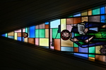 Detail, Upper Zone from Saint Mark: Martyr, Evangelist or Centennial Window by Christopher Wallis