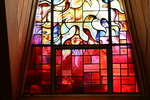 Detail 7, Inscription from Parish Window or Millen Memorial Window by Christopher Wallis
