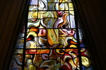 Detail 2, Flames from Parish Window or Millen Memorial Window by Christopher Wallis