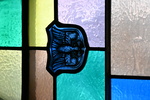 Detail 2, Dove from Isaac and Rebecca or D. and M. Bacon Memorial Window by Christopher Wallis