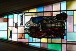 Detail 3, Isaac and Rebecca from Isaac and Rebecca or D. and M. Bacon Memorial Window by Christopher Wallis