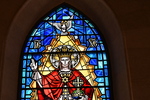 Detail, Upper Zone from Christ in Majesty by Christopher Wallis