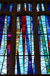 Detail, 4 of Stained Glass Skylight by Christopher Wallis