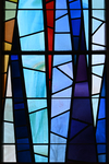 Detail, 7 of Stained Glass Skylight by Christopher Wallis