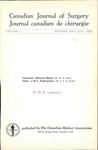 Volume 01, index by Canadian Medical Association