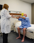 Movement disorder exam for parkinsonism; looking for a distal tremor by Clinical Neurological Sciences, Schulich School of Medicine and Dentistry
