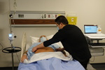 Abdominal Assessment - Patient removing clothing