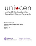 UNI·CEN Documentation Report 2: Standardized Census Data Tables by Zack Taylor