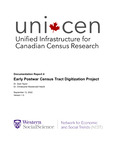 UNI·CEN Documentation Report 4: Early Postwar Census Tract Digitization Project