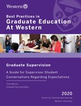 Best Practices in Graduate Education At Western by Carol Beynon