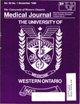 UWOMJ volume 60, number 1, November 1990 by Western University