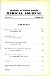 UWOMJ Volume 6, No 2, December 1935 by Western University