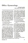 UWOMJ Volume 25, Number 4, November 1955