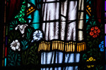 Detail, Robe of Archangel Gabriel from War Memorial Window
