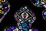 Detail, 7 from War Memorial Window by Meikle Stained Glass Studio Toronto