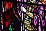 Detail, Robe and Spear of Archangel Michael from War Memorial Window