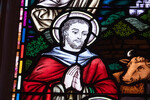 Detail, Joseph, from The Nativity or McMartin Memorial Window by Meikle Stained Glass Studio Toronto