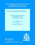 New Fuzzy Performance Indices for Reliability Analysis of Water Supply Systems
