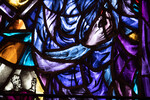 Detial, Aquila and Hand of Priscilla, from Priscilla Window or Women's Auxiliary Memorial Window by Yvonne Williams