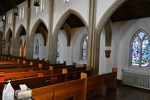 View of North Nave Wall and Aisle from Entry to Baptistry