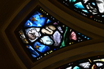 Detail, Child from The Baptism of Christ or Rev. Canon Sextus K. Stile’s Window by Yvonne Williams