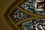 Detail, Angel from The Holy Family or James Lorne Jones Window