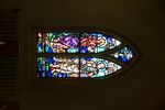 The Fishermen or Dr. Charles Austin and Harry Smith Window by Yvonne Williams and Ellen Simon